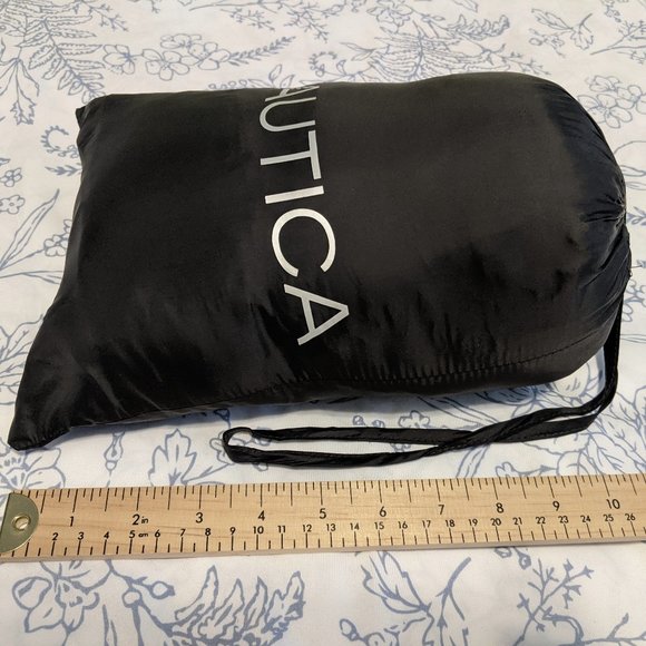 Nautica Synthetic Puffy Women's Jacket with Hood - Picture 11 of 14